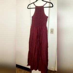 Universal Thread Boho Burgundy Maxi Sun Dress